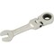 Dynamic Tools 9mm Stubby Flex Head Ratcheting Wrench D076309 - alternate 1